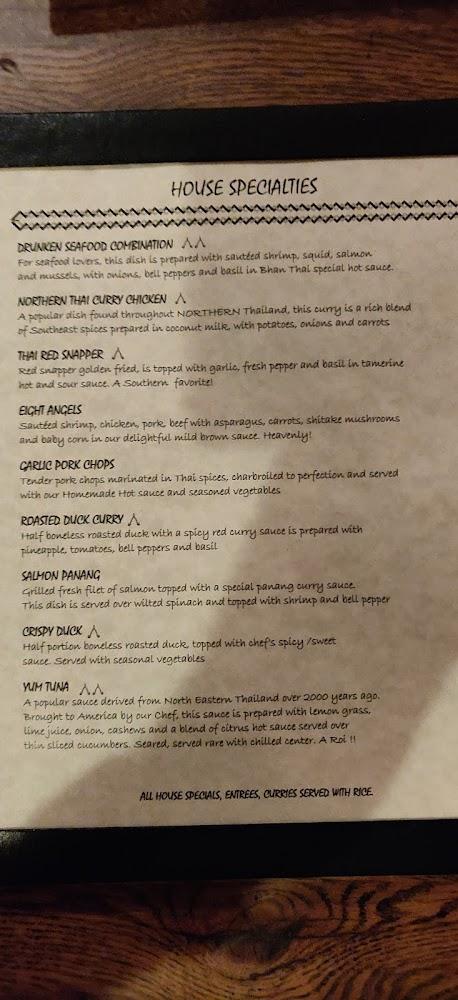 Bhan Thai Menu image 1