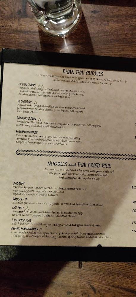 Bhan Thai Menu image 3